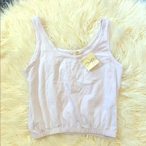 White Olivia Rae Crop Top